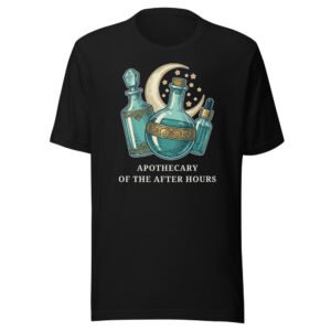 Apothecary of the After Hours Classic Tee in Black