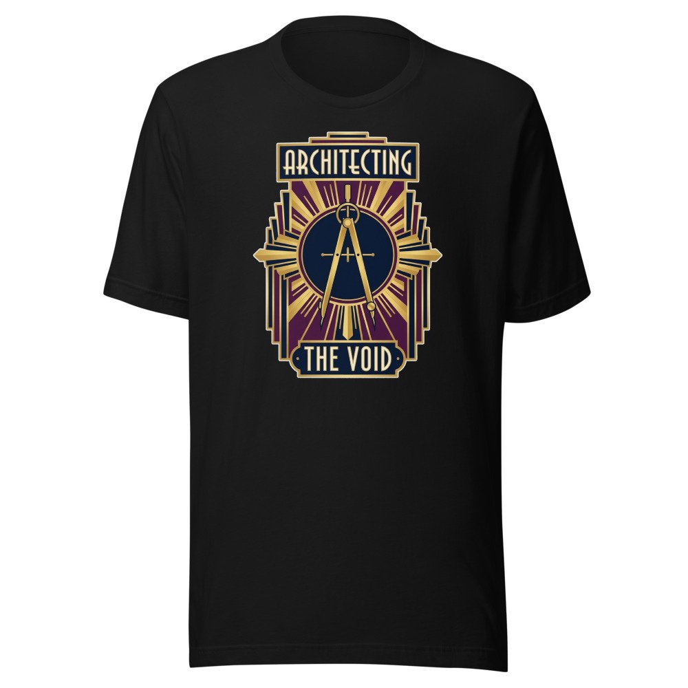 Architecting the Void Classic Tee in Black