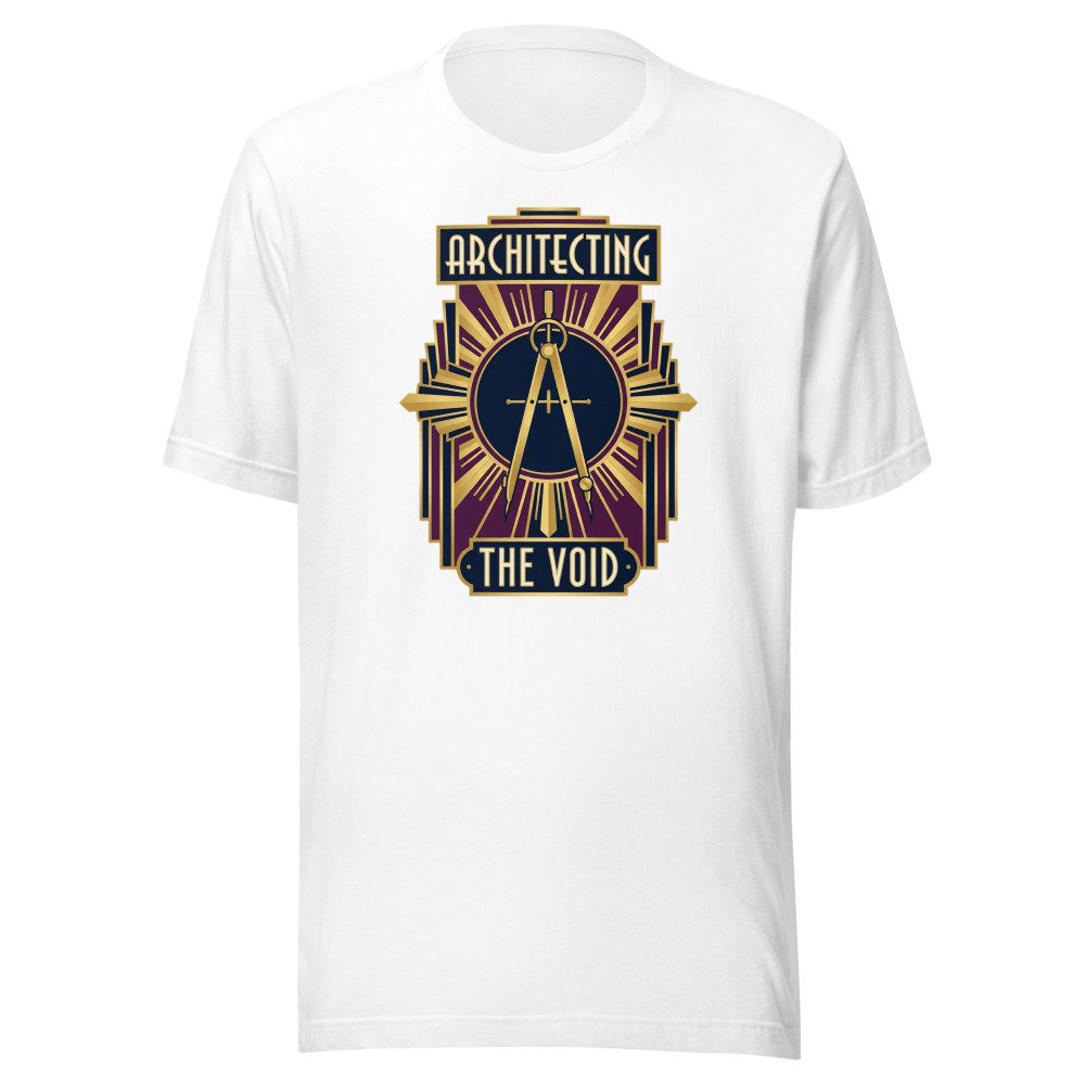 Architecting the Void Classic Tee in White