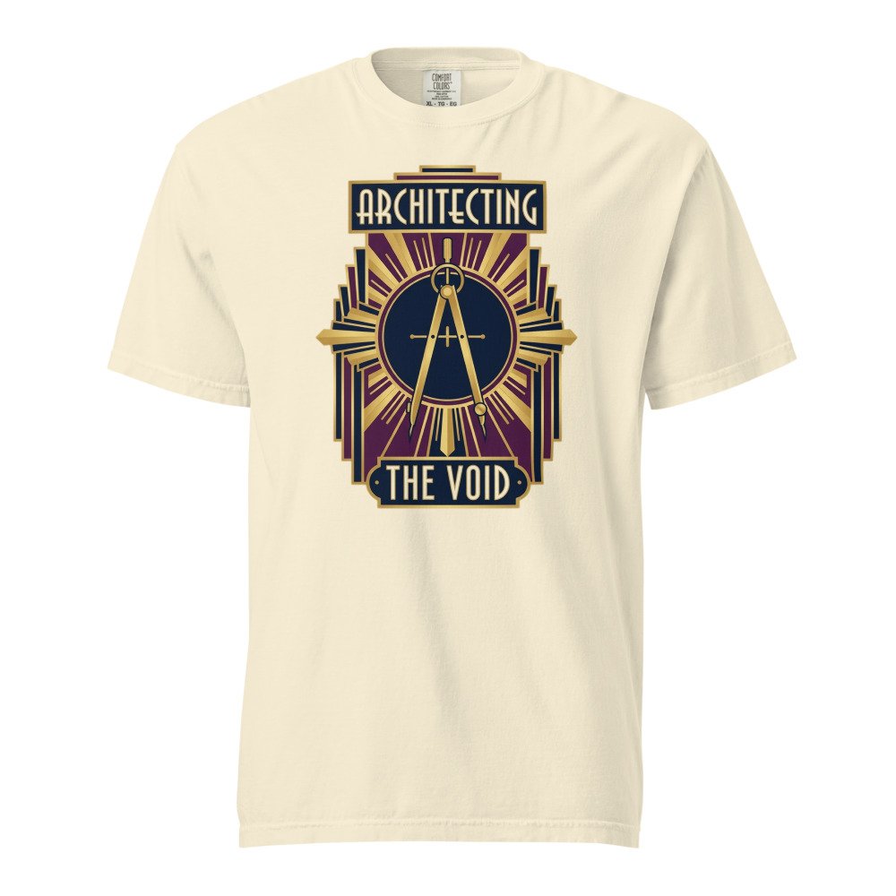 Architecting the Void Heavyweight Tee in Ivory