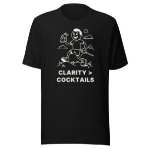 Clarity > Cocktails Classic Tee in Black
