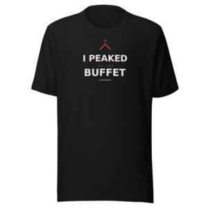 I peaked at the buffet. Classic Tee in Black
