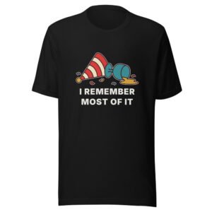 I remember most of it. Classic Tee in Black