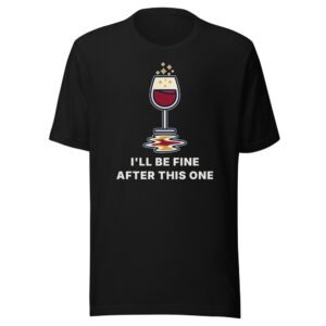 I'll be fine after this one. Classic Tee in Black