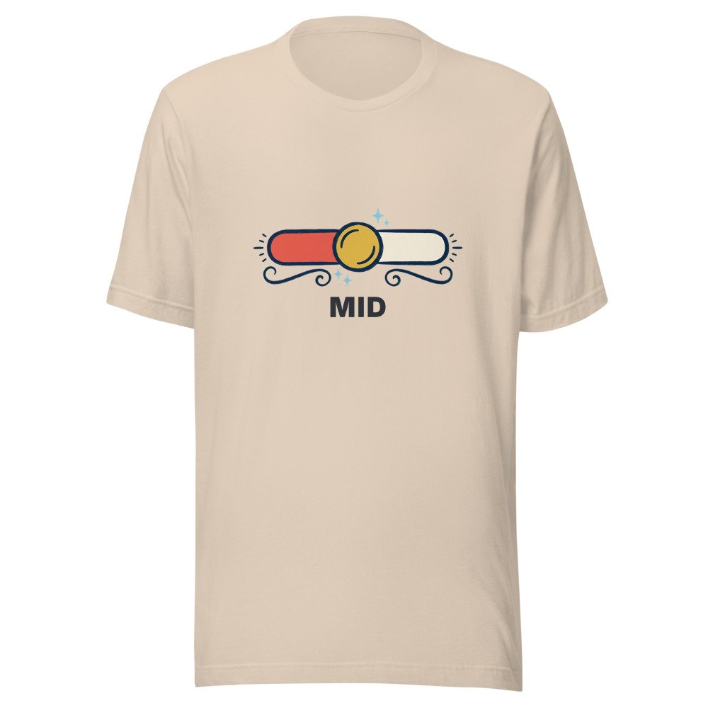 Mid Classic Tee in Soft Cream