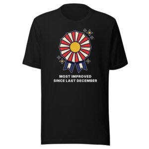 Most improved since last December. Classic Tee in Black
