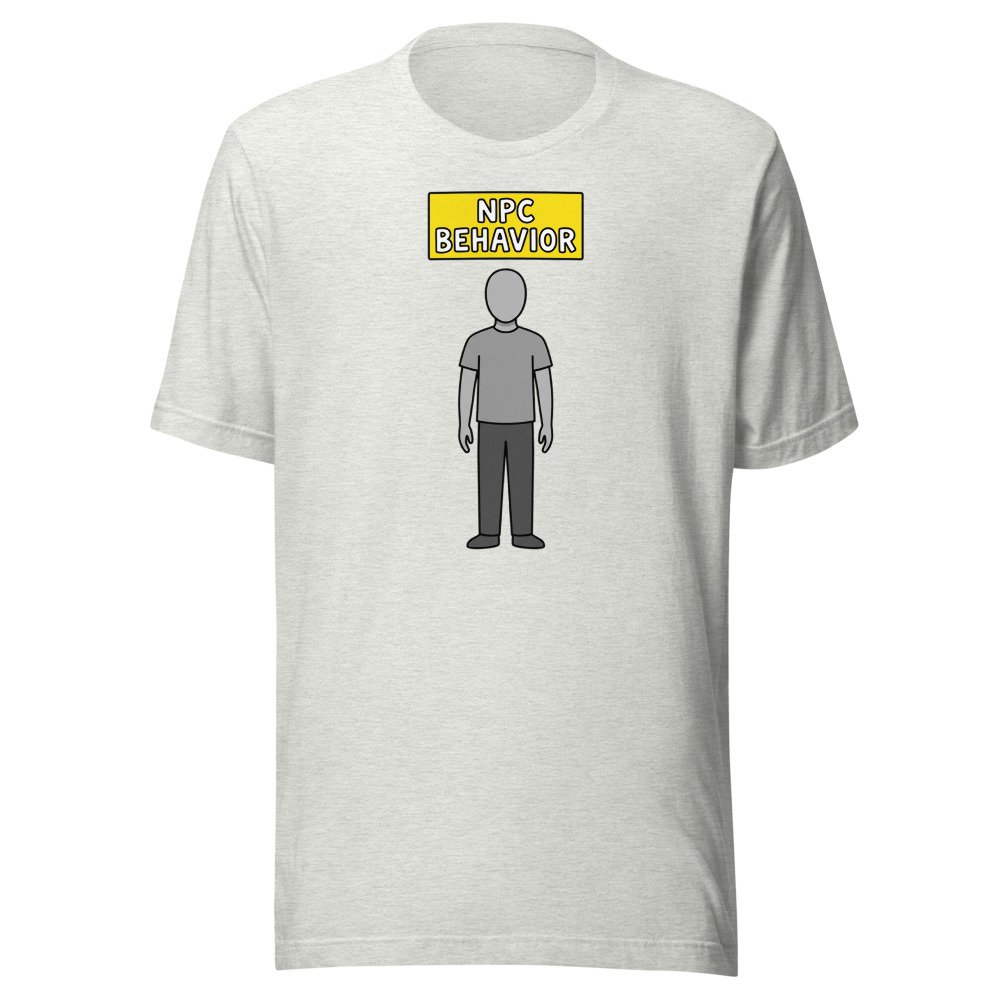 NPC Behavior Classic Tee in Ash
