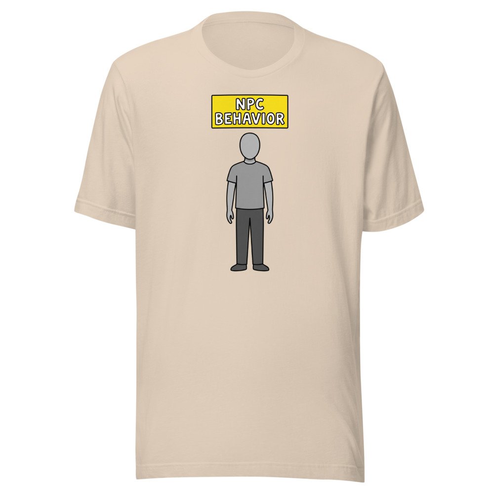 NPC Behavior Classic Tee in Soft Cream