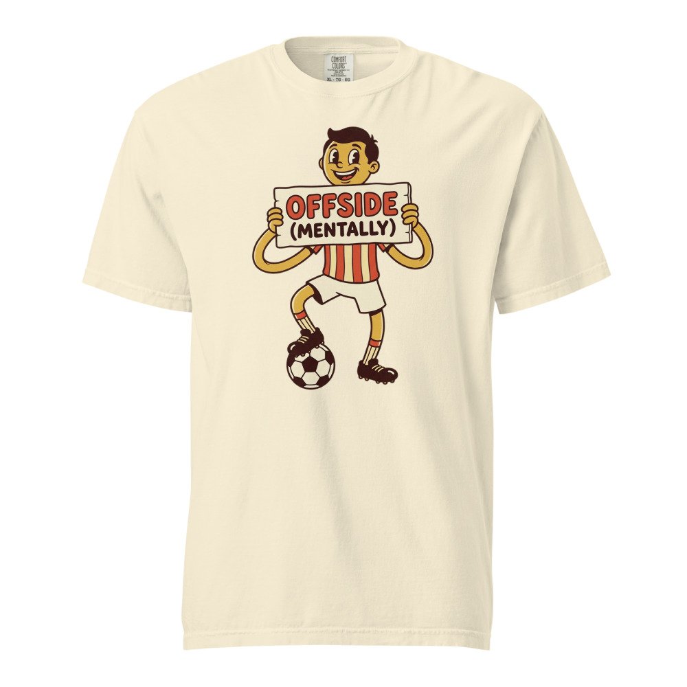 Offside (Mentally) Heavyweight Tee in Ivory