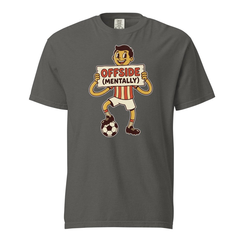 Offside (Mentally) Heavyweight Tee in Pepper