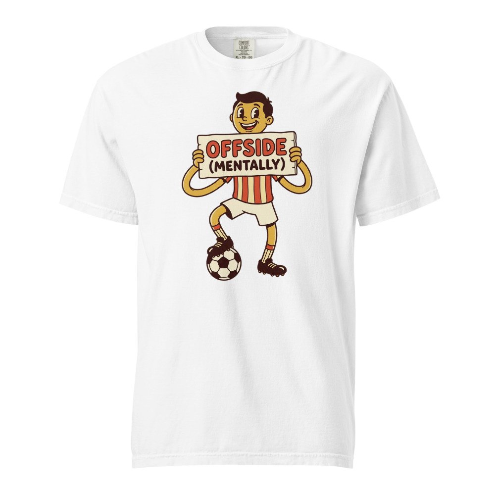 Offside (Mentally) Heavyweight Tee in White