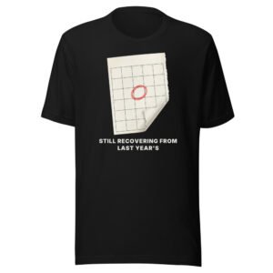 Still recovering from last year's. Classic Tee in Black