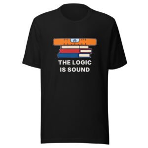The Logic is Sound Classic Tee in Black